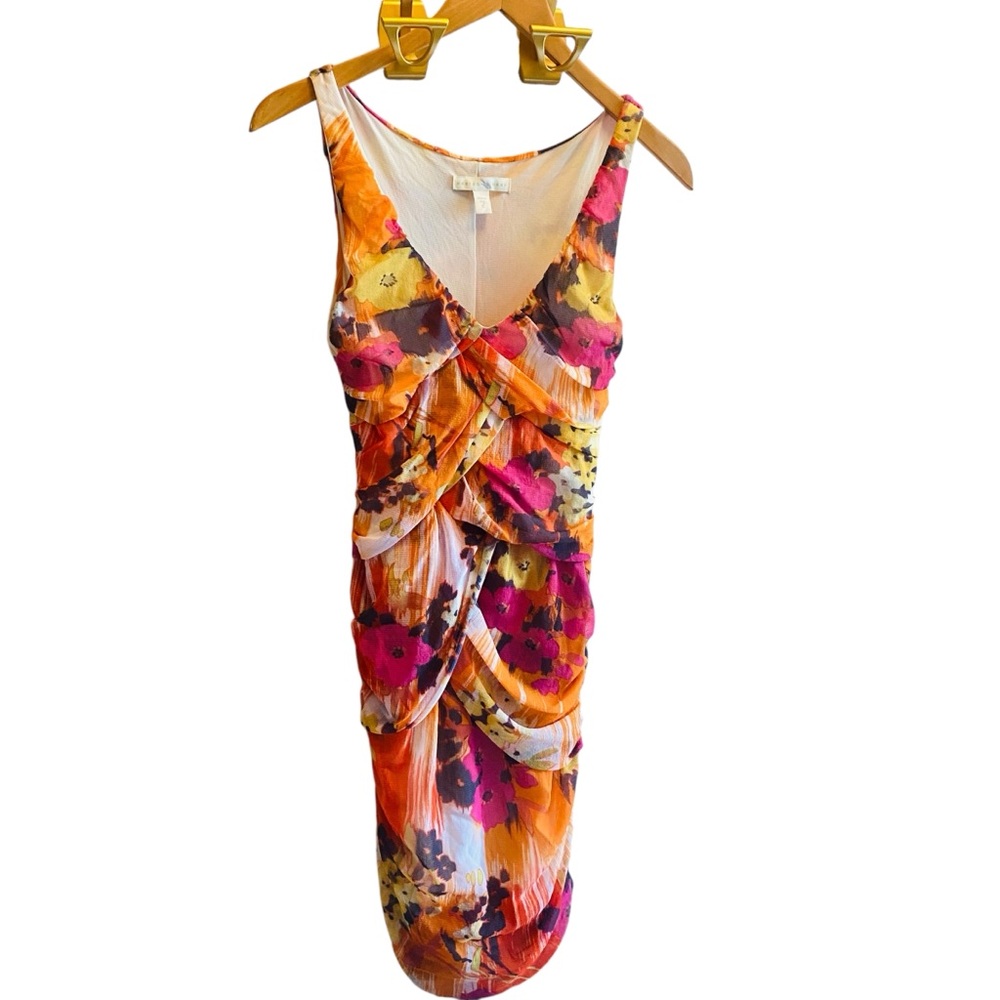 ⭐️ Anthropologie Weston Wear Ruched Mesh Sleeveless Dress